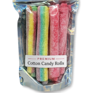 Freeze Dried Cotton Candy Rolls