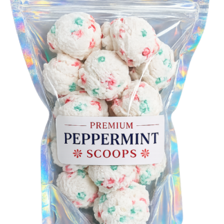 Freeze Dried Peppermint Scoops